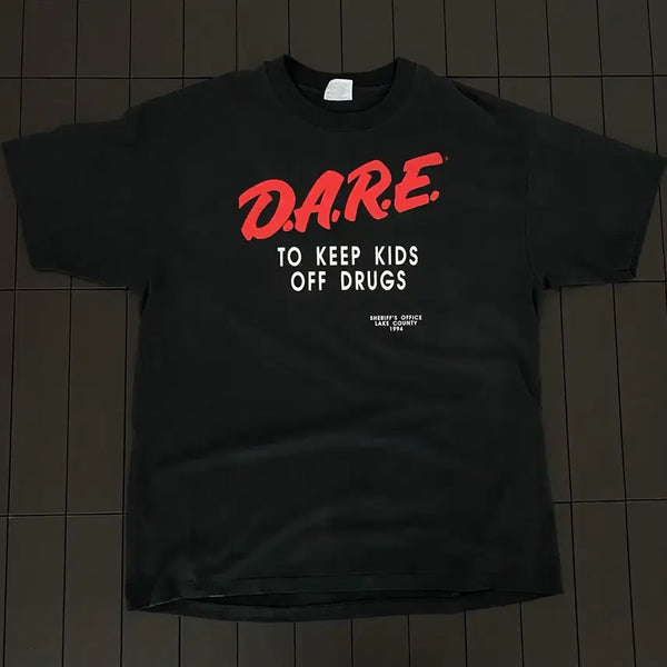 [BUNJANG] XL 90s Vintage DARE T-Shirt / (XL) 90s 빈티지 DARE 티셔츠