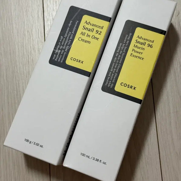 [BUNJANG] COSRX Snail 96 Mucin Power Essence / Cream Set / 올리브영 코스알엑스 스네일 96 뮤신 파워 에센스 / 크림 새상품