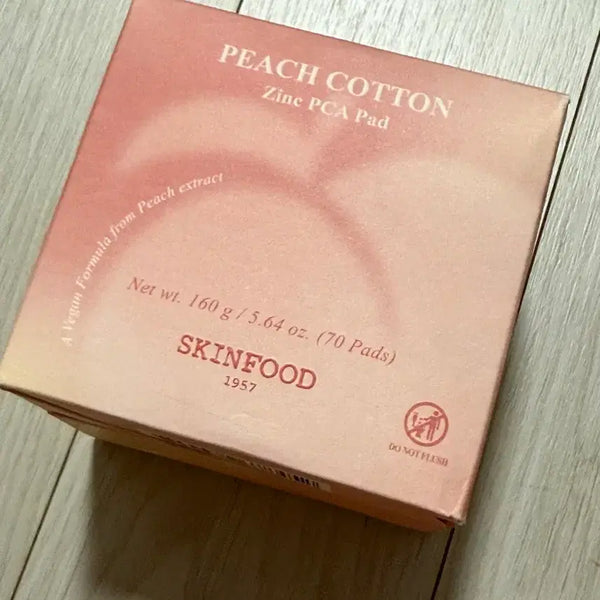 [BUNJANG] Skinfood Peach Perfect Pore Cleansing Pad / 올리브영 스킨푸드 피치뽀송 토너패드 새상품