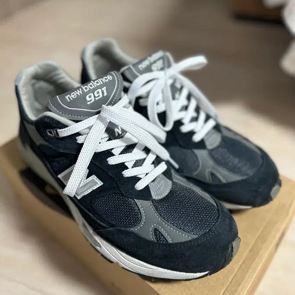 [BUNJANG] New Balance 991 Made in UK Navy 275 / 뉴발란스 991 메이드 인 UK 네이비 275