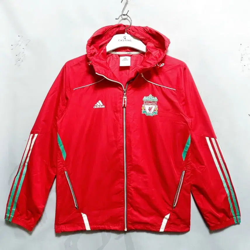 [BUNJANG] Adidas Liverpool Windbreaker Track Top / 아디다스 리버풀 바람막이자켓95/트랙탑/