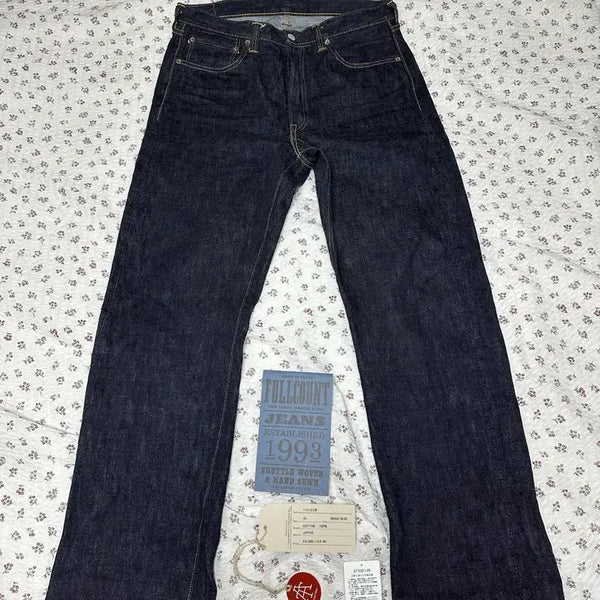 [BUNJANG] Full Count 1101XXW 15.5oz Selvedge Denim Jeans 35x34 / 풀카운트 1101XXW 15.5OZ 35x34