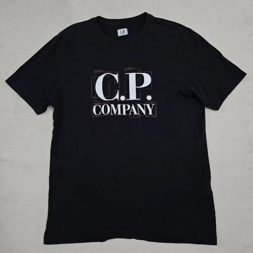 [BUNJANG] CP Company 30/1 Graphic Logo T-Shirt (Size L) / 시피컴퍼니 30/1 그래픽 로고 티셔츠 급처