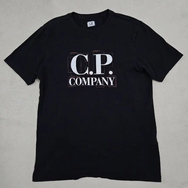 [BUNJANG] CP Company 30/1 Graphic Logo T-Shirt (Size L) / 시피컴퍼니 30/1 그래픽 로고 티셔츠 급처