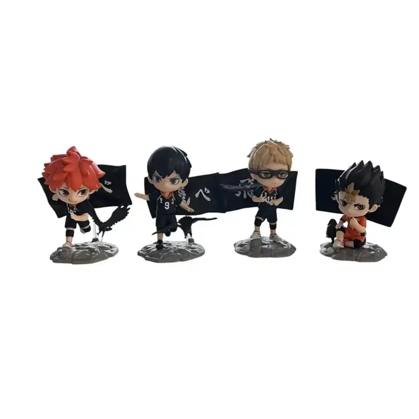 [BUNJANG] Pop Mart Haikyuu!! The Battle of the Garbage Dump Hinata Kageyama Tsukishima Nishinoya Figure Set / 하이큐 팝마트 쓰레기장의 결전 히나타 카게야마 츠키 니시노야 피규어