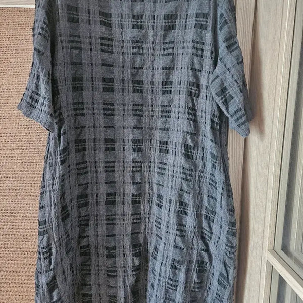 [BUNJANG] isae Checked Pattern Midi Dress / 이새isae 원피스