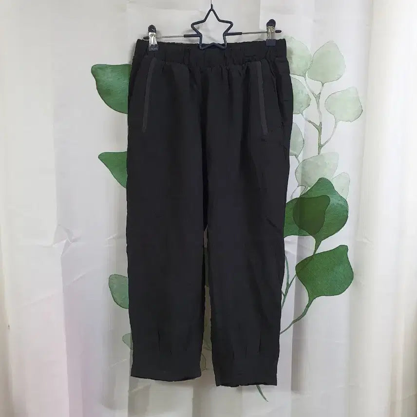[BUNJANG] Women's Banding Span Pants Black Size 77 / 밴딩 스판 바지