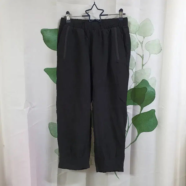 [BUNJANG] Women's Banding Span Pants Black Size 77 / 밴딩 스판 바지