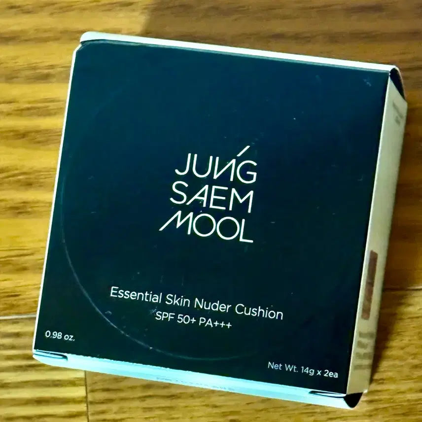 [BUNJANG] Jung Saem Mool Essential Skin Nuder Cushion Foundation (Sealed) - 21 Cream Pink / (미개봉.새상품) 정샘물 에센셜 스킨 누더 쿠션 본품+리필