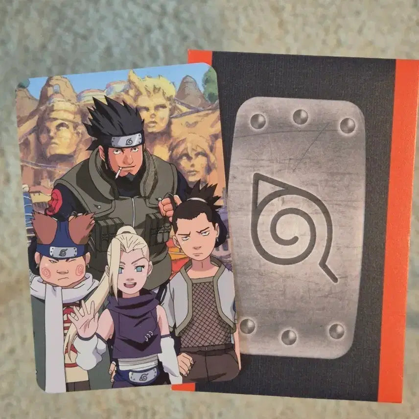 [BUNJANG] SPAO Naruto Pop-up Exclusive Photocard / 스파오 팝업 나루토 구매 특전 포토카드