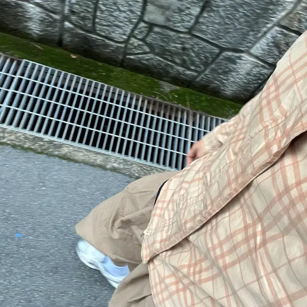 [BUNJANG] Burberry Blue Label Check Hooded Jacket / 버버리 블루라벨 체크 후드자켓