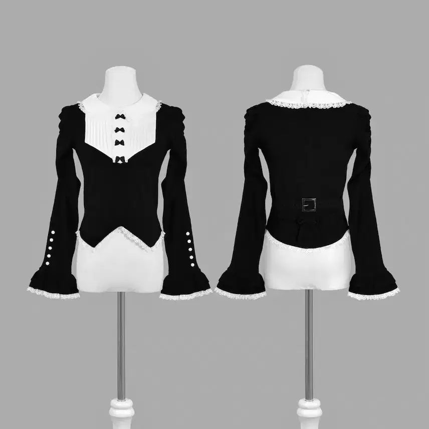 [BUNJANG] Dimmoire "Lady's Outing" Top Black / dimmoire 딤모아르 아가씨의 외출용 탑 블랙 지뢰계 양산형 스나계