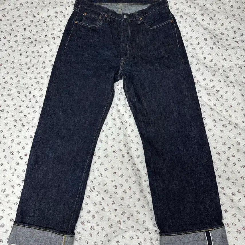 [BUNJANG] Full Count 0105XXW 15.5oz Straight Jeans 34x34 / 풀카운트 0105XXW 15.5OZ 34x34