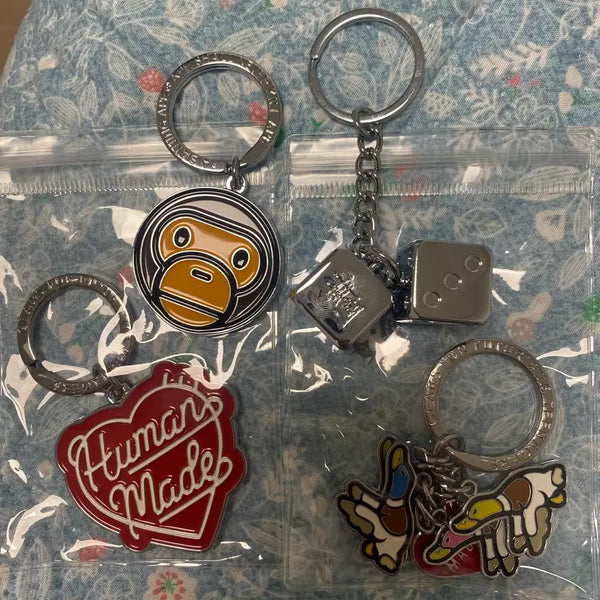 [BUNJANG] Human Made BAPE Stussy Keychain Bundle Set / 휴먼메이드 베이프 스투시 키링 일괄