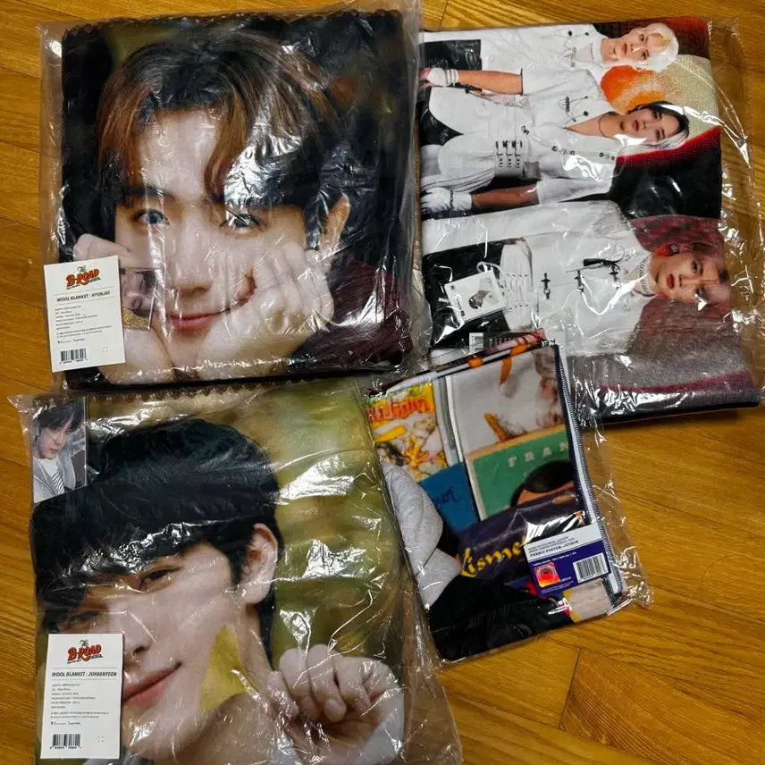 [BUNJANG] The Boyz Concert Goods Blanket Bundle Set Sealed / 더보이즈 콘서트 굿즈 담요 일괄 미개봉 급처