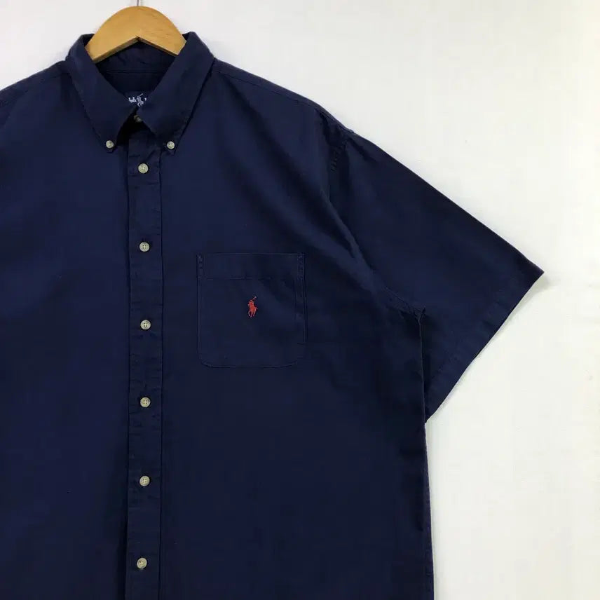 [BUNJANG] Polo Solid Cotton Shirt XL / XL 폴로 솔리드코튼 셔츠