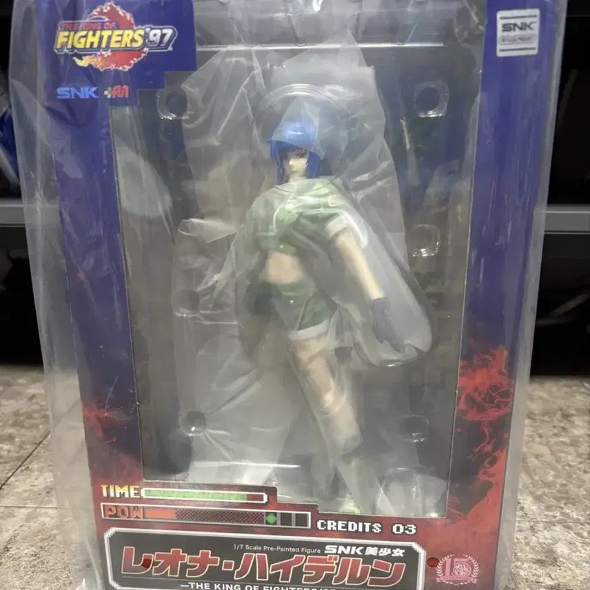 [BUNJANG] Kotobukiya SNK The King of Fighters Leona Heidern 1/7 Scale Figure (KOF '97 Version) / 코토부키야 snk 미소녀 레오나 피규어 새제품 팝니다. 킹오파