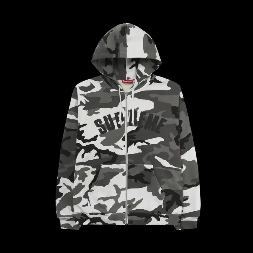 [BUNJANG] Supreme Arc Thermal Hoodie Zip-up Snow Camo / [XL]슈프림 아크 써멀 후드집업 스노우카모