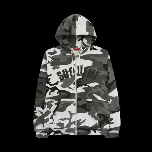 [BUNJANG] Supreme Arc Thermal Hoodie Zip-up Snow Camo / [XL]슈프림 아크 써멀 후드집업 스노우카모