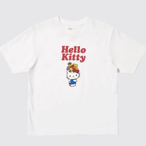 [BUNJANG] Uniqlo x Hello Kitty Short Sleeve T-Shirt / (새상품) 일본 유니클로 헬로키티 반팔 티셔츠