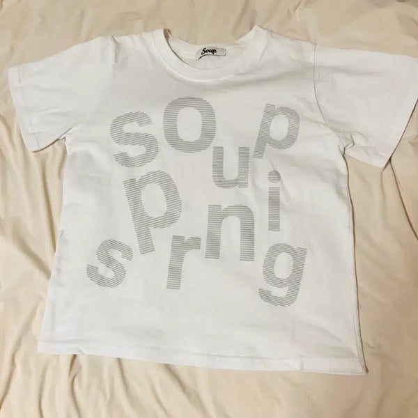 [BUNJANG] Spring Short Sleeve T-Shirt / 스프링 반팔 티셔츠 옷장정리 급처