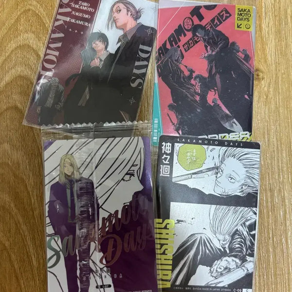 [BUNJANG] Sakomoto Days Sakuday Order Shishiba Wafer Card Bundle Set / 사카모토데이즈 사카데이 오더 시시바 웨하스 카드 일괄