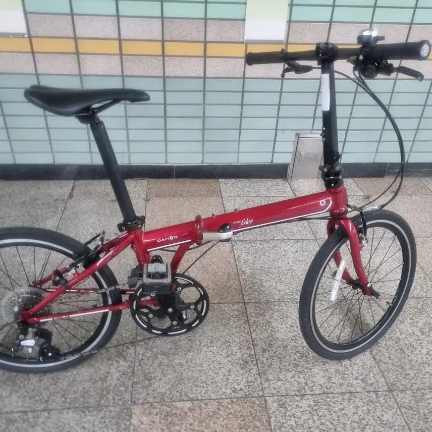 [BUNJANG] Dahon Falco 8-Speed Folding Mini Velo Bicycle (New) / 다혼 미니벨로 자전거 새상품