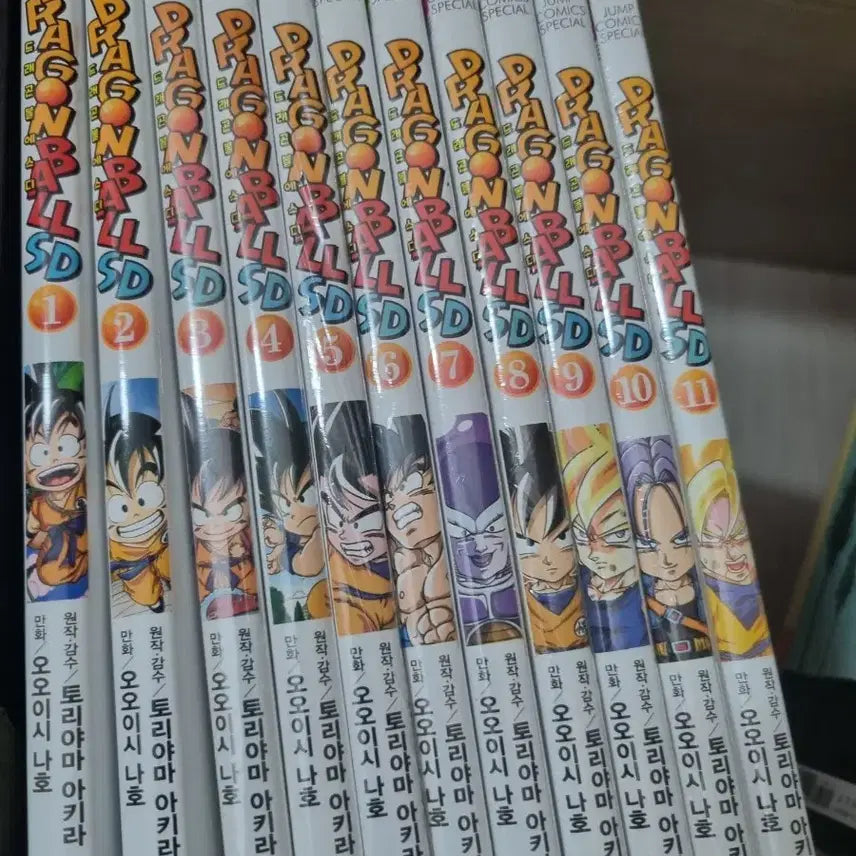 [BUNJANG] Dragon Ball SD Complete Set Volumes 1-11 / 드래곤볼 SD 전권 1-11권 세트 새책