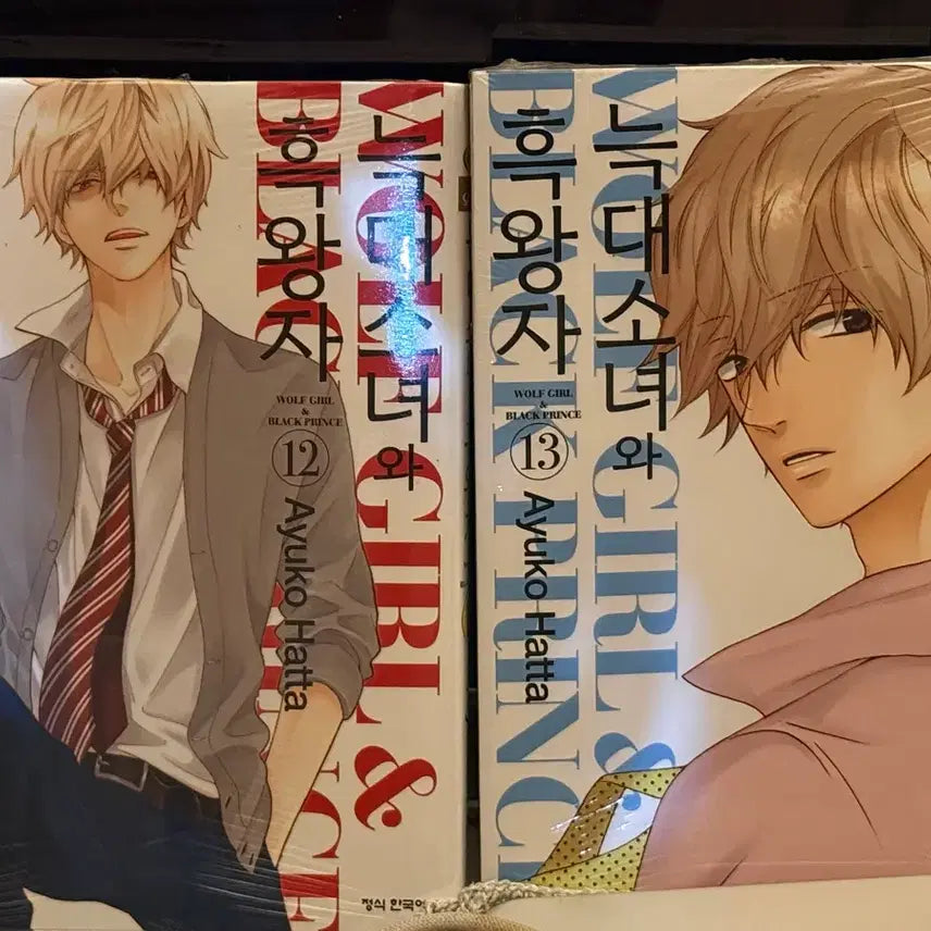 [BUNJANG] Wolf Girl and Black Prince Manga Volumes 12 & 13 (Sealed) / 늑대소녀와 흑왕자 미개봉 만화책 12 13 코믹스
