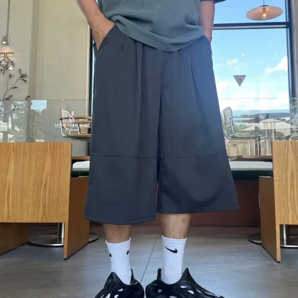 [BUNJANG] Cooling Bermuda Shorts Charcoal (New) / (새제품) 쿨링 버뮤다팬츠 차콜