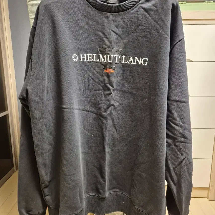 [BUNJANG] Helmut Lang Black Sweatshirt XXL / 헬무트랭 맨투맨 검정 XXL