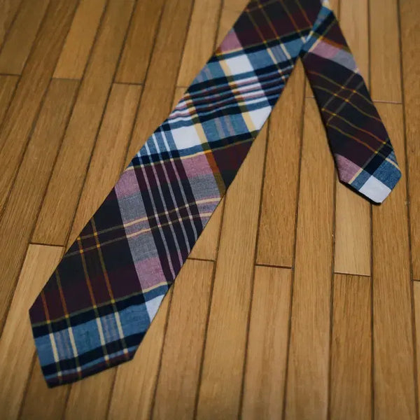 [BUNJANG] Polo Ralph Lauren Plaid Necktie / 폴로 랄프로렌 체크 넥타이