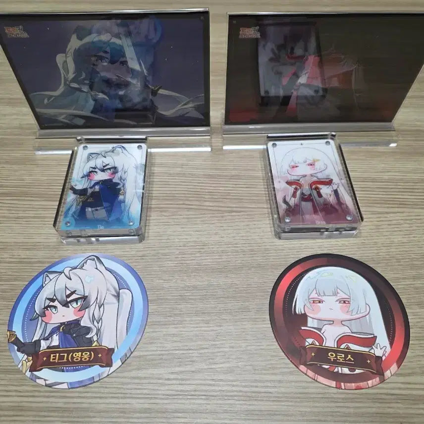 [BUNJANG] Trickster Goods Uros & Tig Display Set / 트릭컬 굿즈 우로스&티그