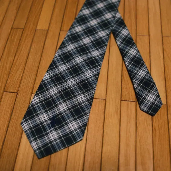 [BUNJANG] Polo Ralph Lauren Check Necktie / 폴로 랄프로렌 체크 넥타이