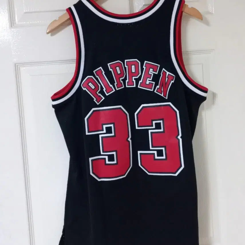 [BUNJANG] Scottie Pippen Chicago Bulls #33 Basketball Jersey (M) / 피펜 33번 시카고 불스 농구 유니폼 M 정품 상태최상