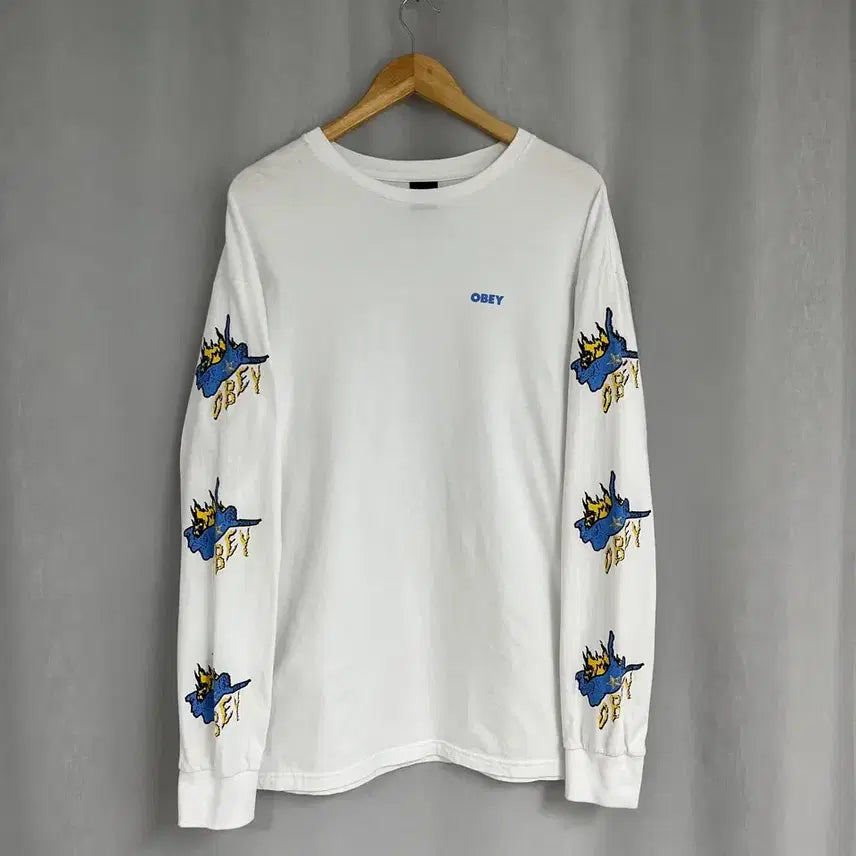 [BUNJANG] OBEY Long Sleeve T-Shirt / 오베이 롱슬리브 티셔츠/#4167