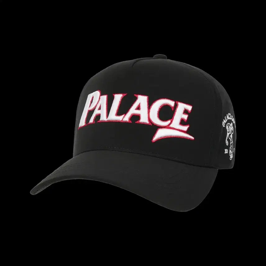 [BUNJANG] Palace Golf 5-Panel Snapback Black / [새상품]팔라스 골프 5-패널 스냅백 블랙