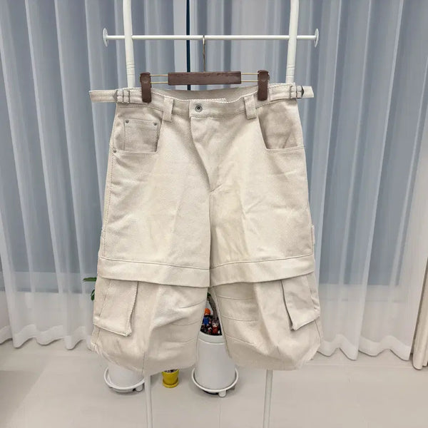 [BUNJANG] Kamienck Titan Bermuda Pants Light Beige / [3] 카미엔 타이탄 버뮤다 팬츠 라이트 베이지