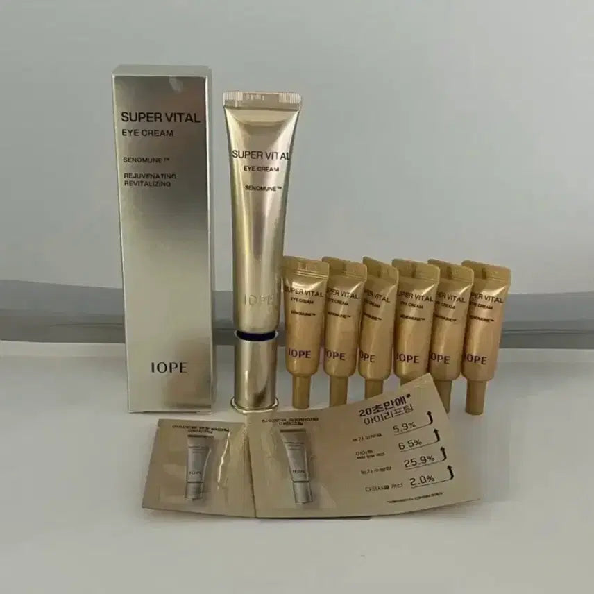 [BUNJANG] IOPE Super Vital Eye Cream Set / 아이오페 슈퍼바이탈 아이크림25+20