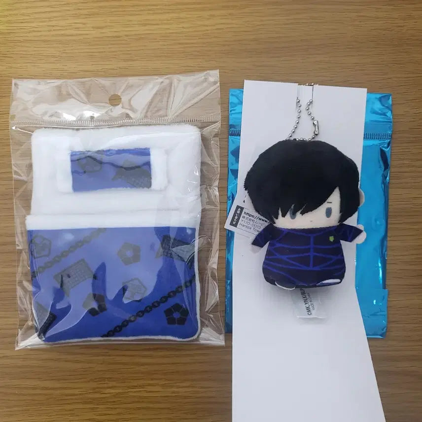[BUNJANG] Blue Lock Itoši Rin Finger Doll + Blanket Bundle / 블루록 이토시 린 손가락 누이 파페라 이불 굿즈 puppela
