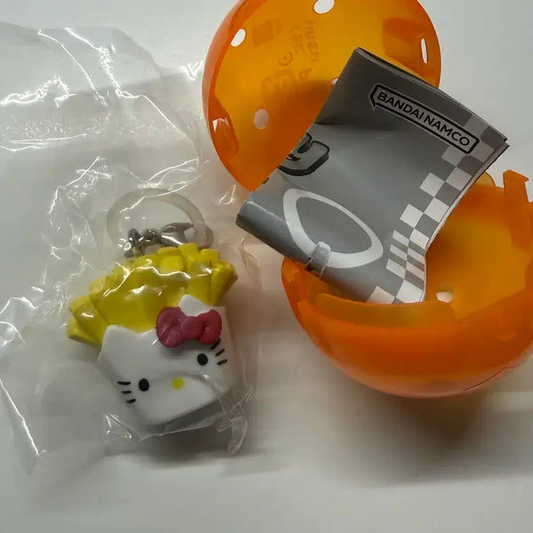 [BUNJANG] Hello Kitty American Meg House French Fries Gacha Keyring / 헬로키티 아메리칸 메지루시 감자튀김 가챠 키링