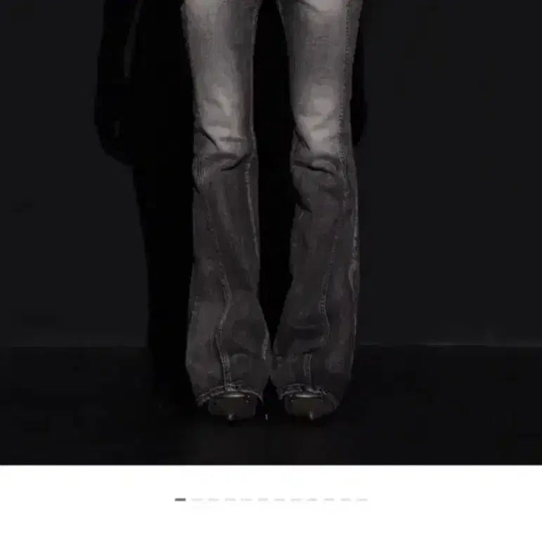 [BUNJANG] Bohemian Seoul Pocket Bootcut Pants - Grey (M) / 보헤미안서울 포켓 부츠컷 팬츠 M