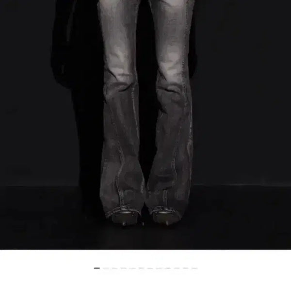 [BUNJANG] Bohemian Seoul Pocket Bootcut Pants - Grey (M) / 보헤미안서울 포켓 부츠컷 팬츠 M