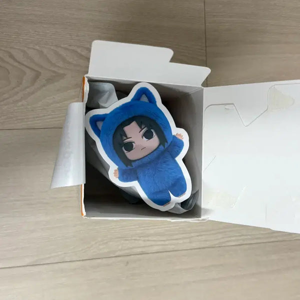 [BUNJANG] Nabubu Naruto Kittenland Sasuke Plush Doll / 당일발송) 나부부 3탄 나루토 키튼랜드 인형 eaki 사스케