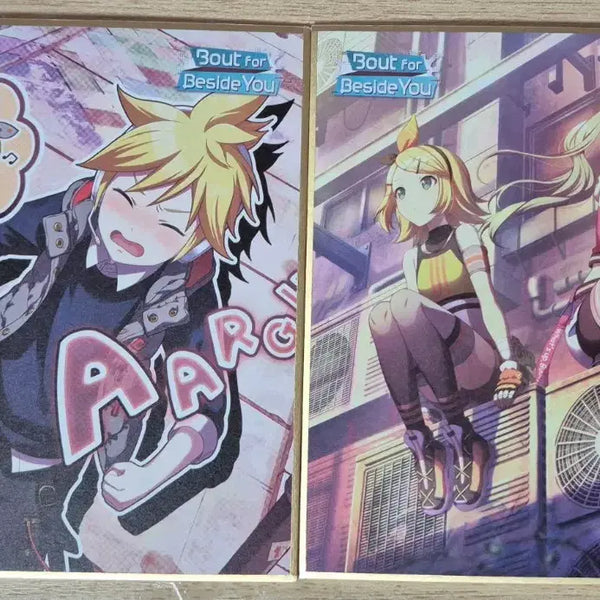 [BUNJANG] Project Sekai Vivid BAD SQUAD Miku & Rin, Len Shikishi Set / 프로세카 비배스 미쿠&린, 렌 색지 판매합니다.