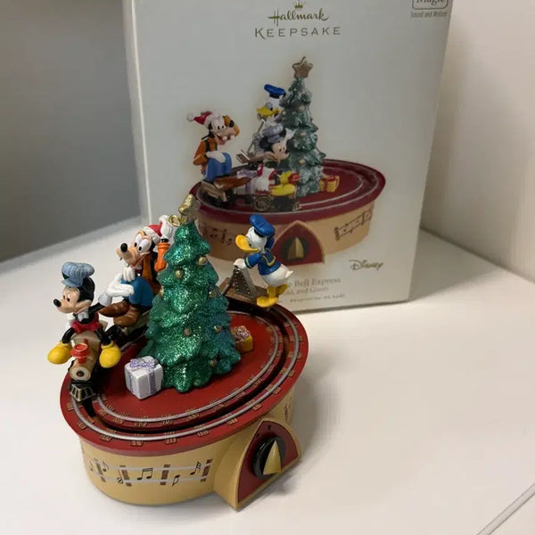 [BUNJANG] Hallmark Keepsake Mickey's Jingle Bell Express Disney Music Box Ornament / 디즈니 오르골