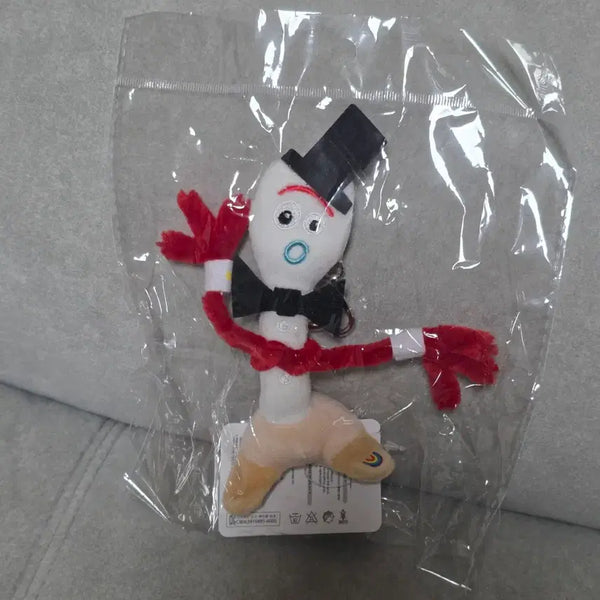[BUNJANG] Disney Pixar Toy Story 5 Forky Wedding Plush Keychain 12cm / 새상품)토이스토리5 포키 웨딩 인형 키링 12cm