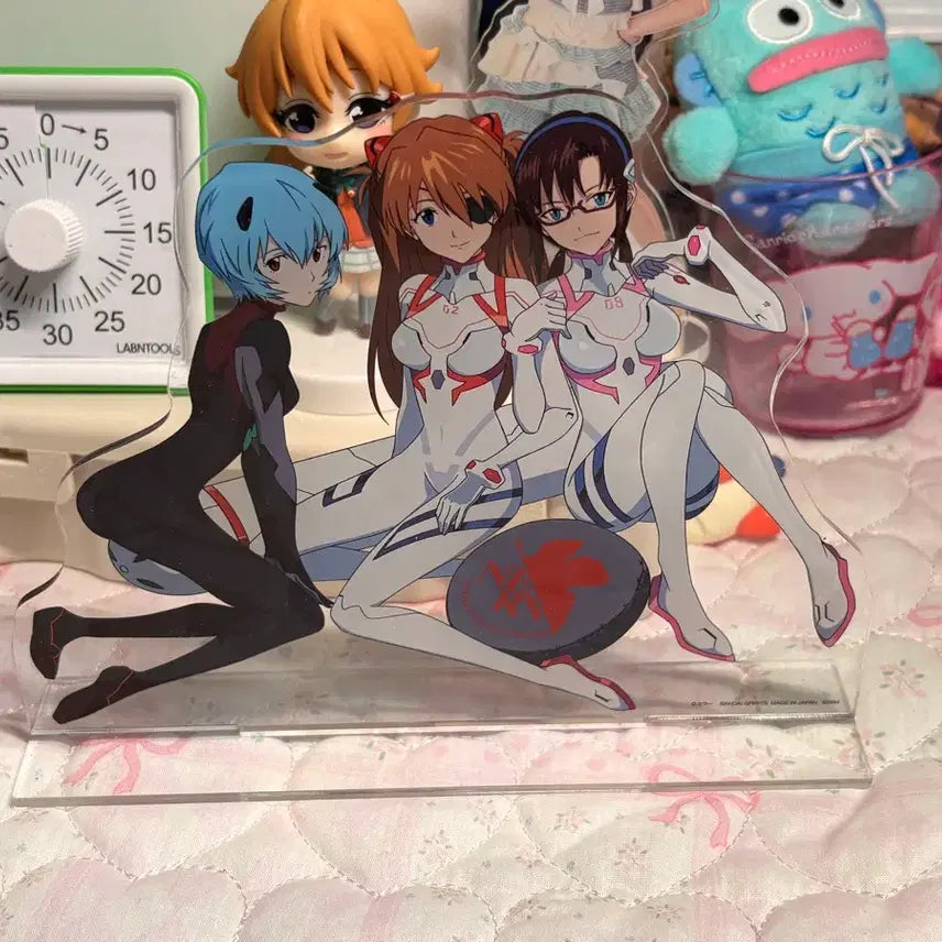 [BUNJANG] Evangelion Asuka, Rei, Mari Acrylic Standee / 에반게리온 아스카 레이 마리 아크릴 스탠드