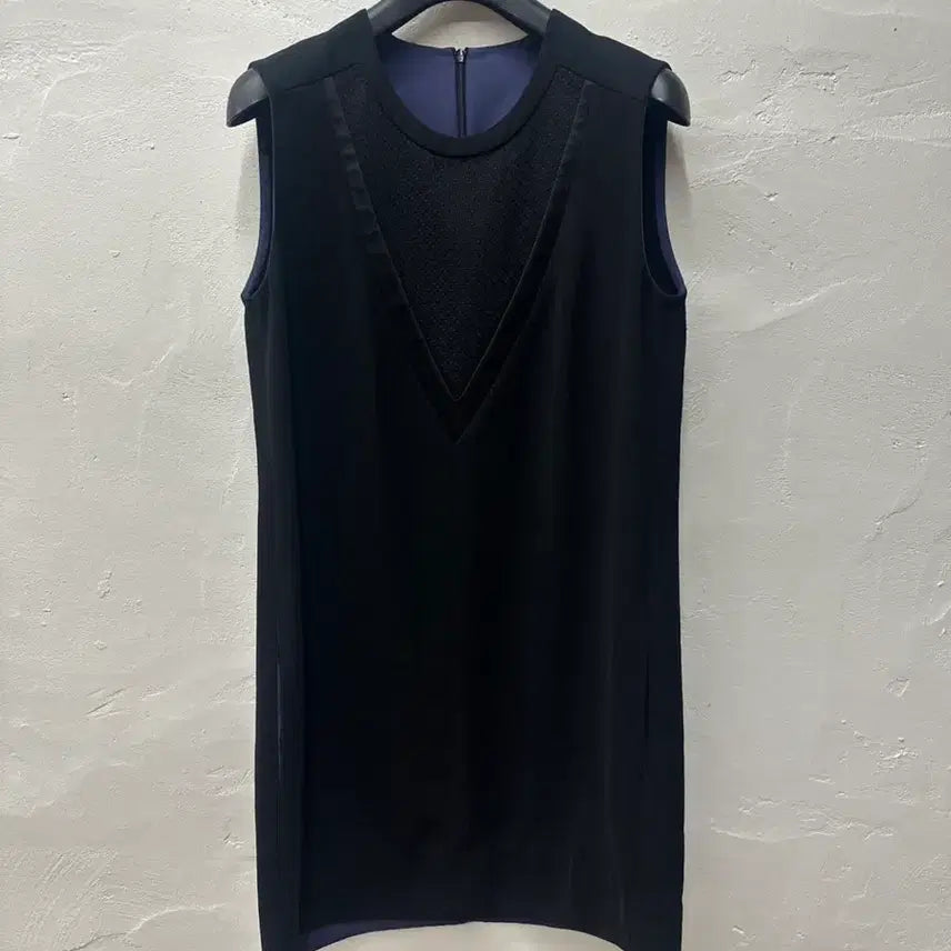 [BUNJANG] System Women's Sleeveless Black Dress (Size 44-55) / 시스템 여 원피스 블랙/민소매 44-55