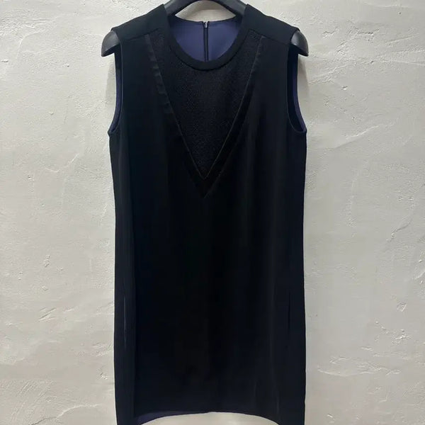[BUNJANG] System Women's Sleeveless Black Dress (Size 44-55) / 시스템 여 원피스 블랙/민소매 44-55